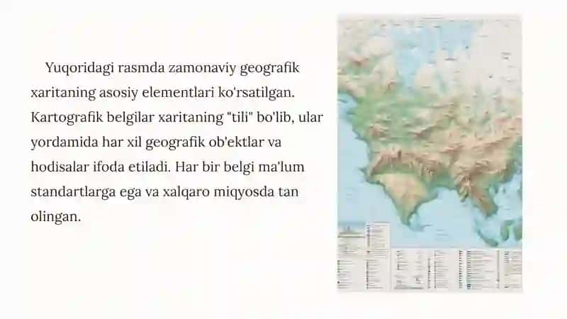 Kartalar Bo'yicha Hududlarni Geografik O'rganish 4