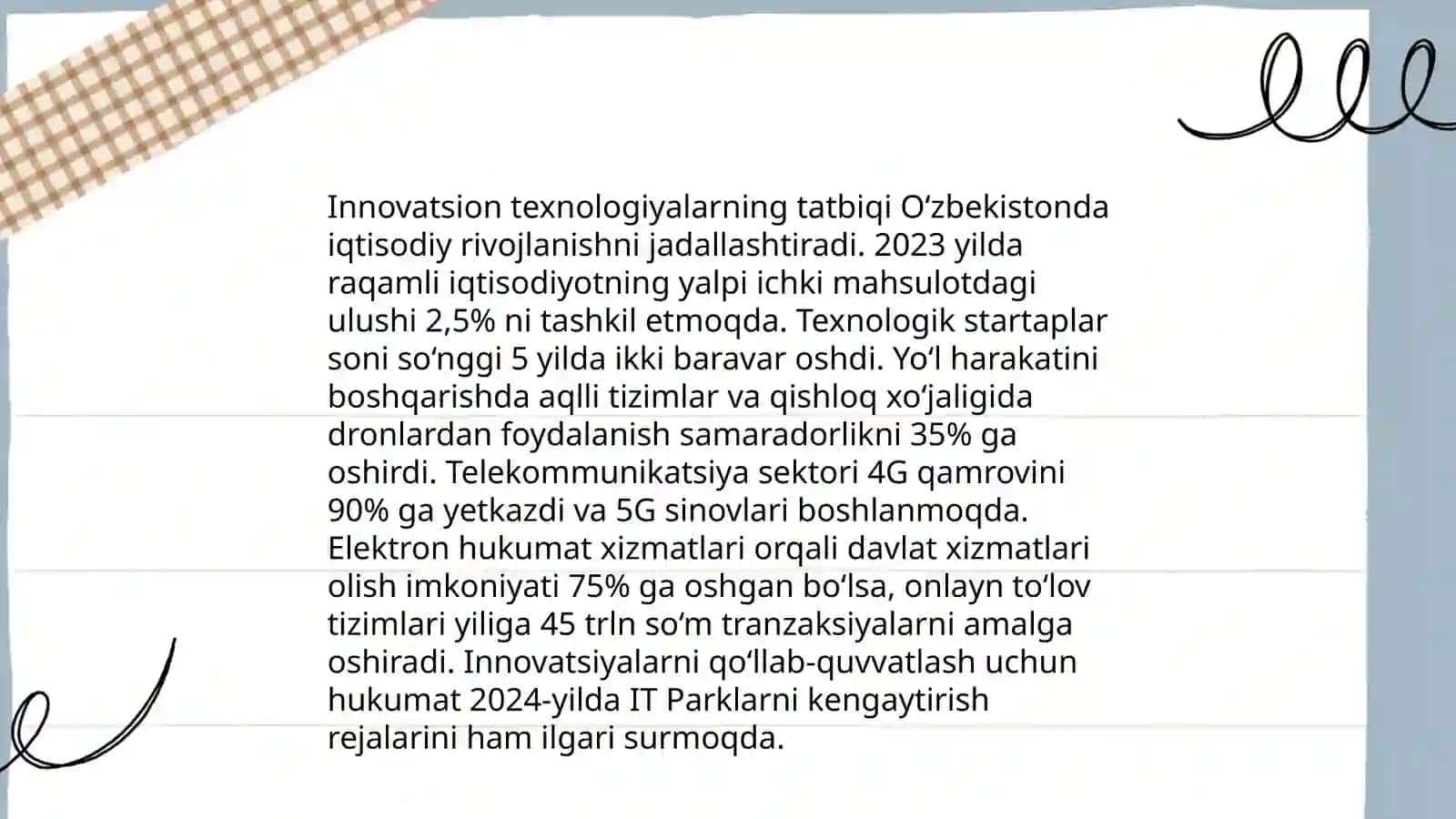 Yengil sanoat sohasidagi o'zgarishlar 4