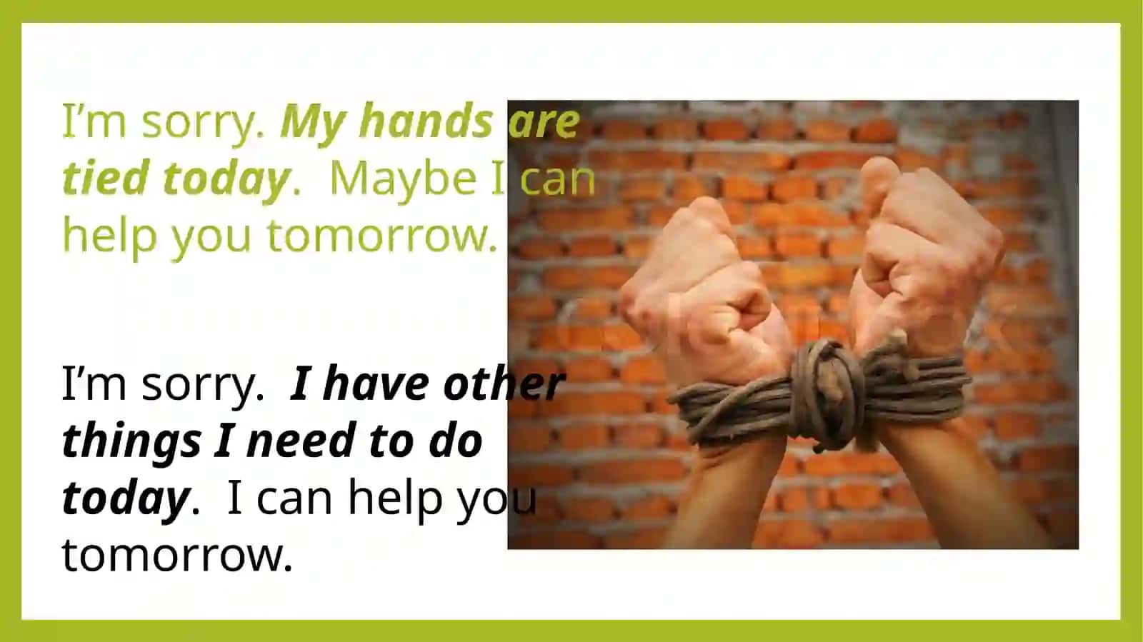 Business idioms 4