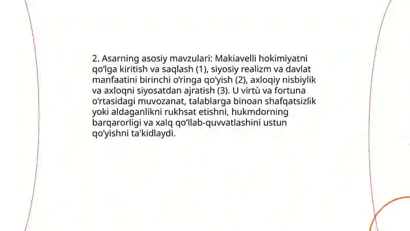Makiavellining “Xukmdor” 4
