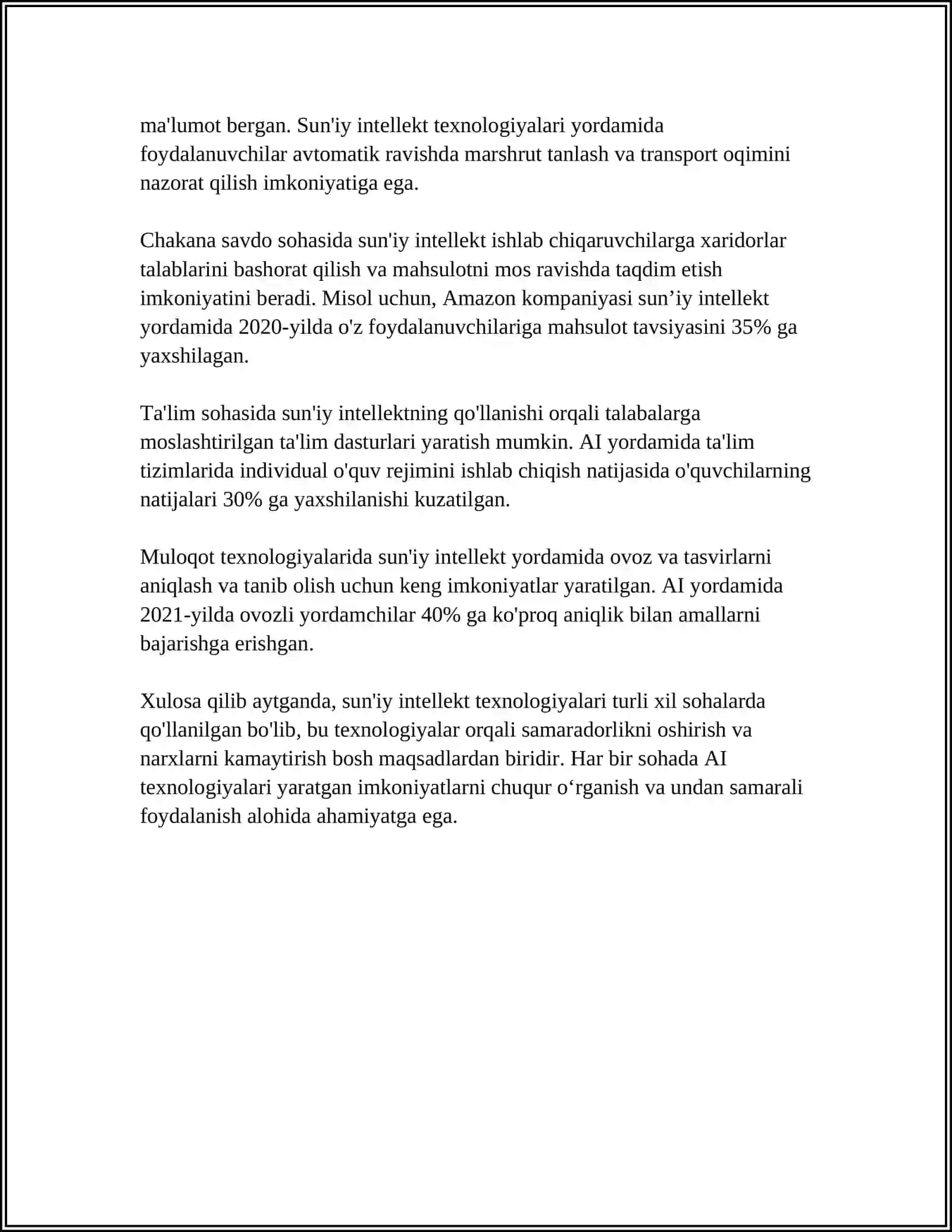 ZAMONAVIY TEXNIKALAR 4