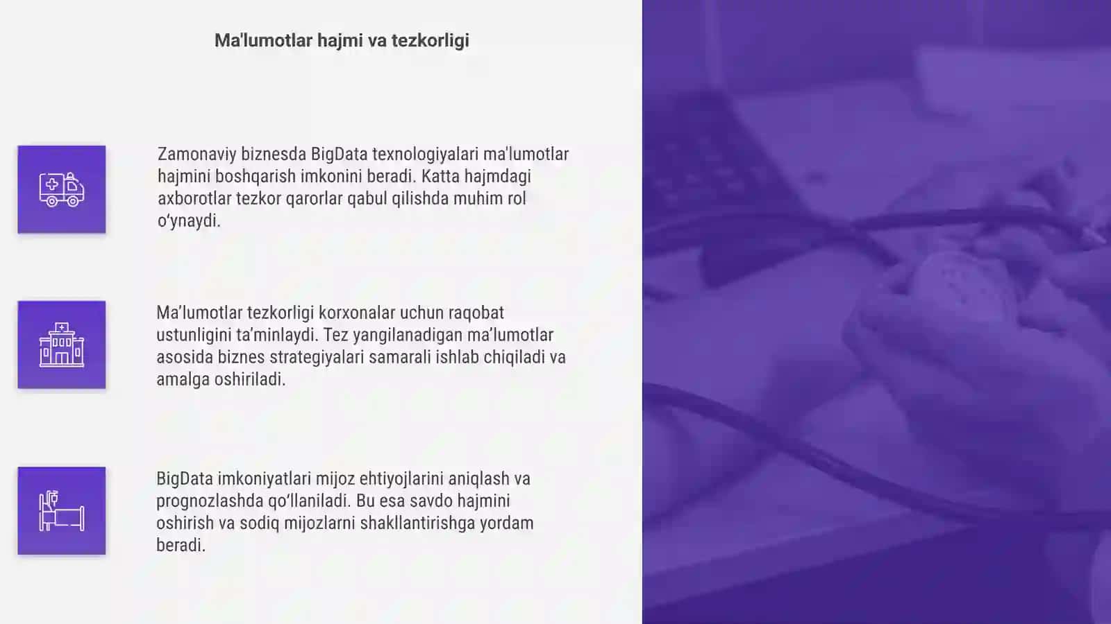 BigData xususiyatlari va ro‘li 4