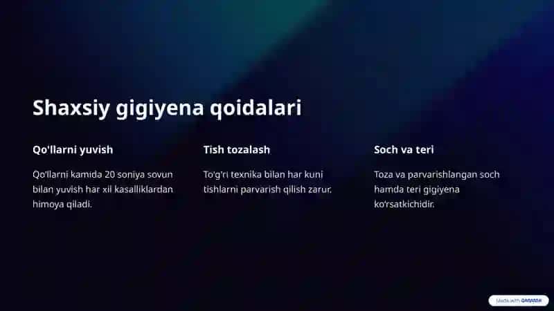 UASH ishining gigienik jihatlari 4