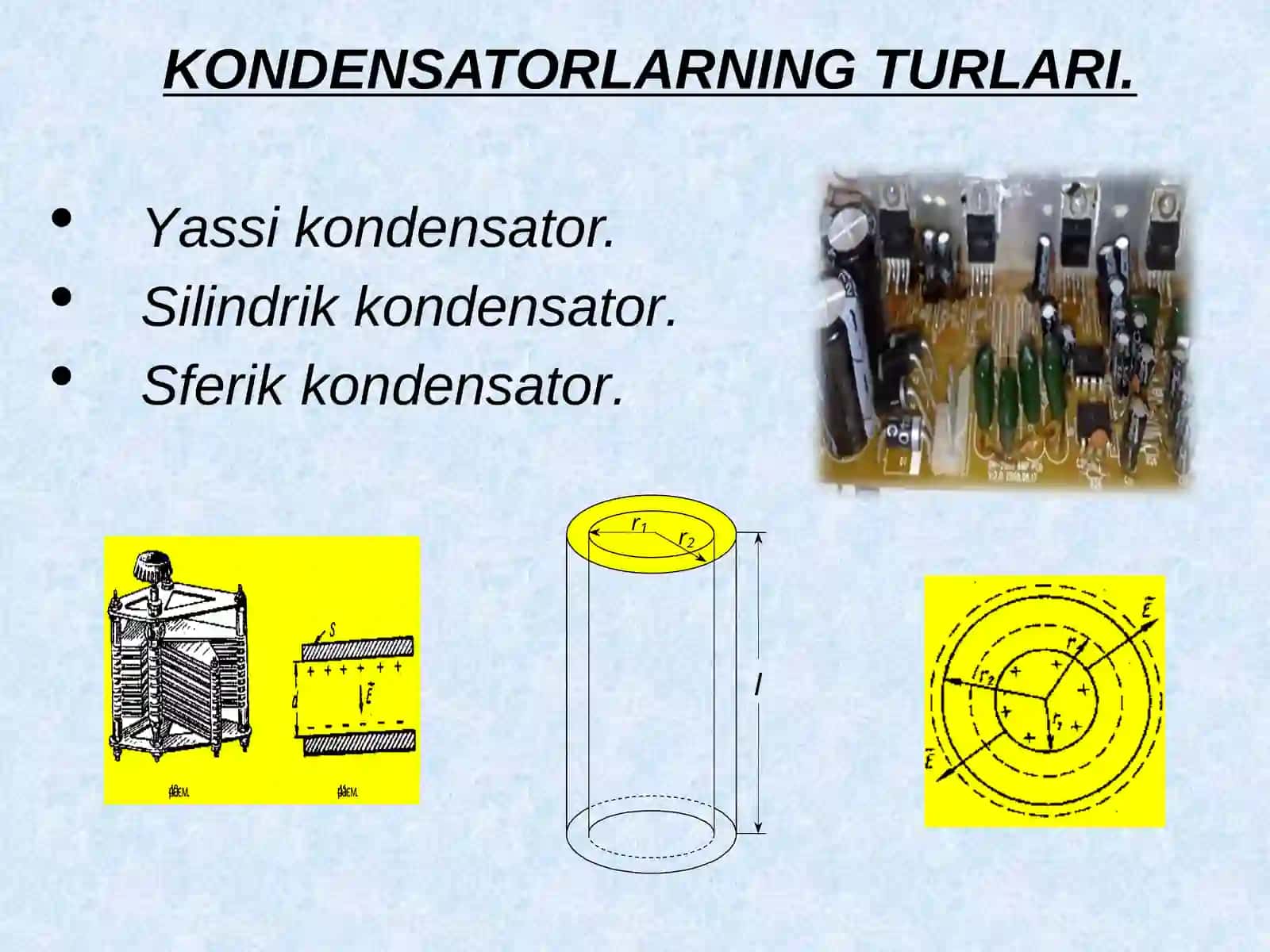 Kondensatorlar 4