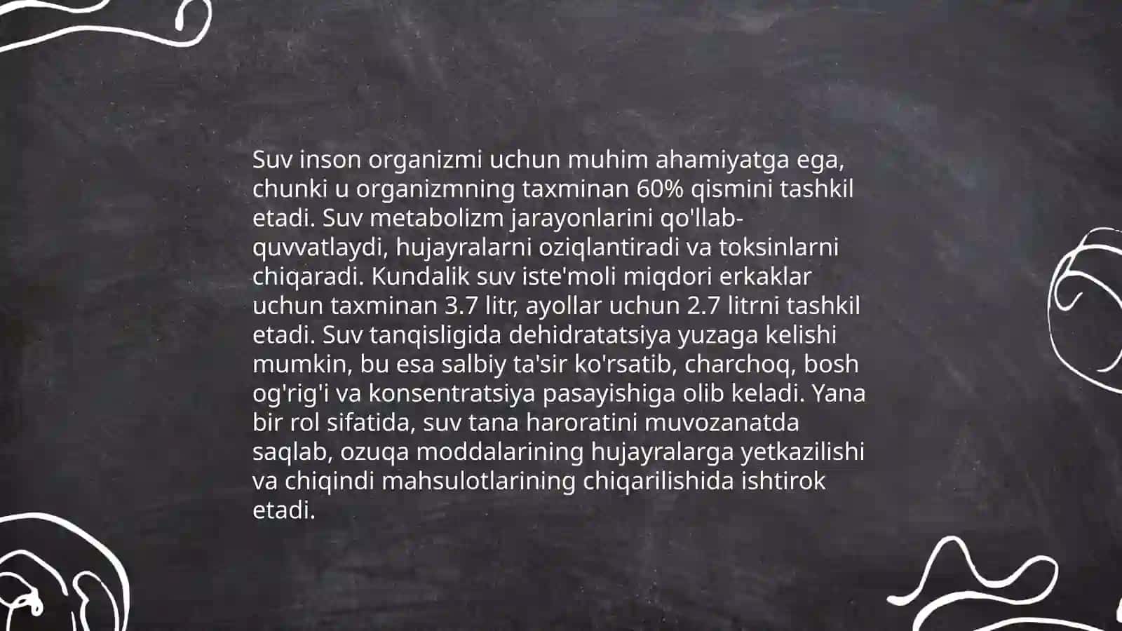 Suv va tuz almashinuvi 4