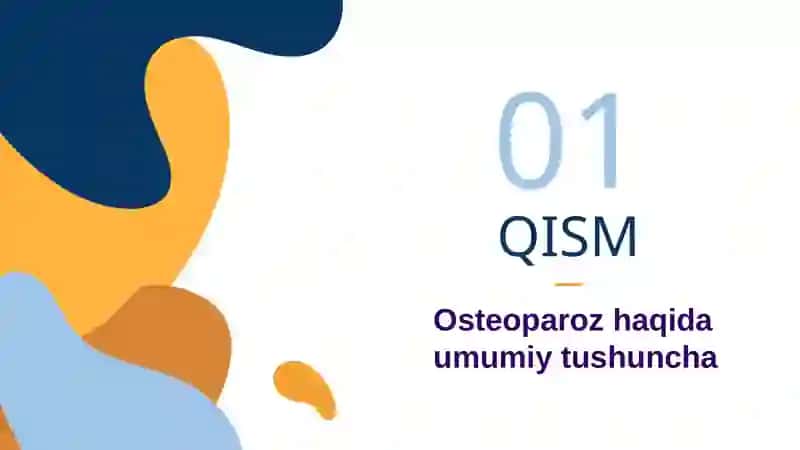 Osteoparozni davolash vositalari. 4