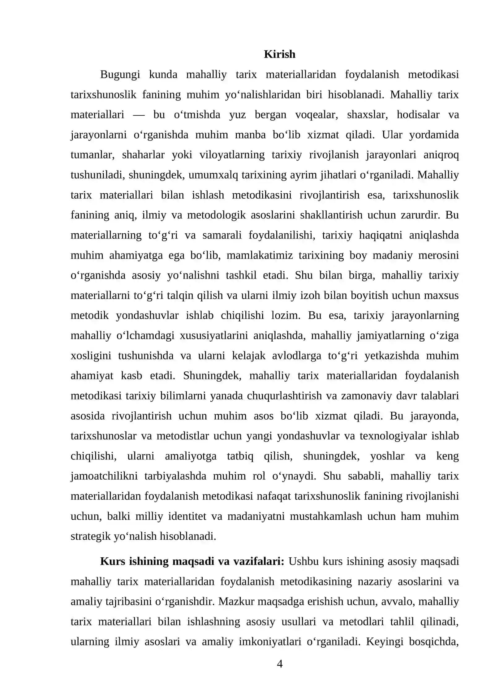 Tarix darslarida mahalliy tarix materiallaridan foydalanish metodikasi 4