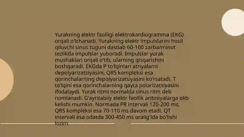 Yurak avtomatiyasining tabiati 4