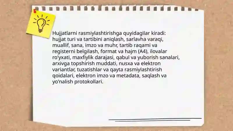 Ish yuritishga doir atamalar 4