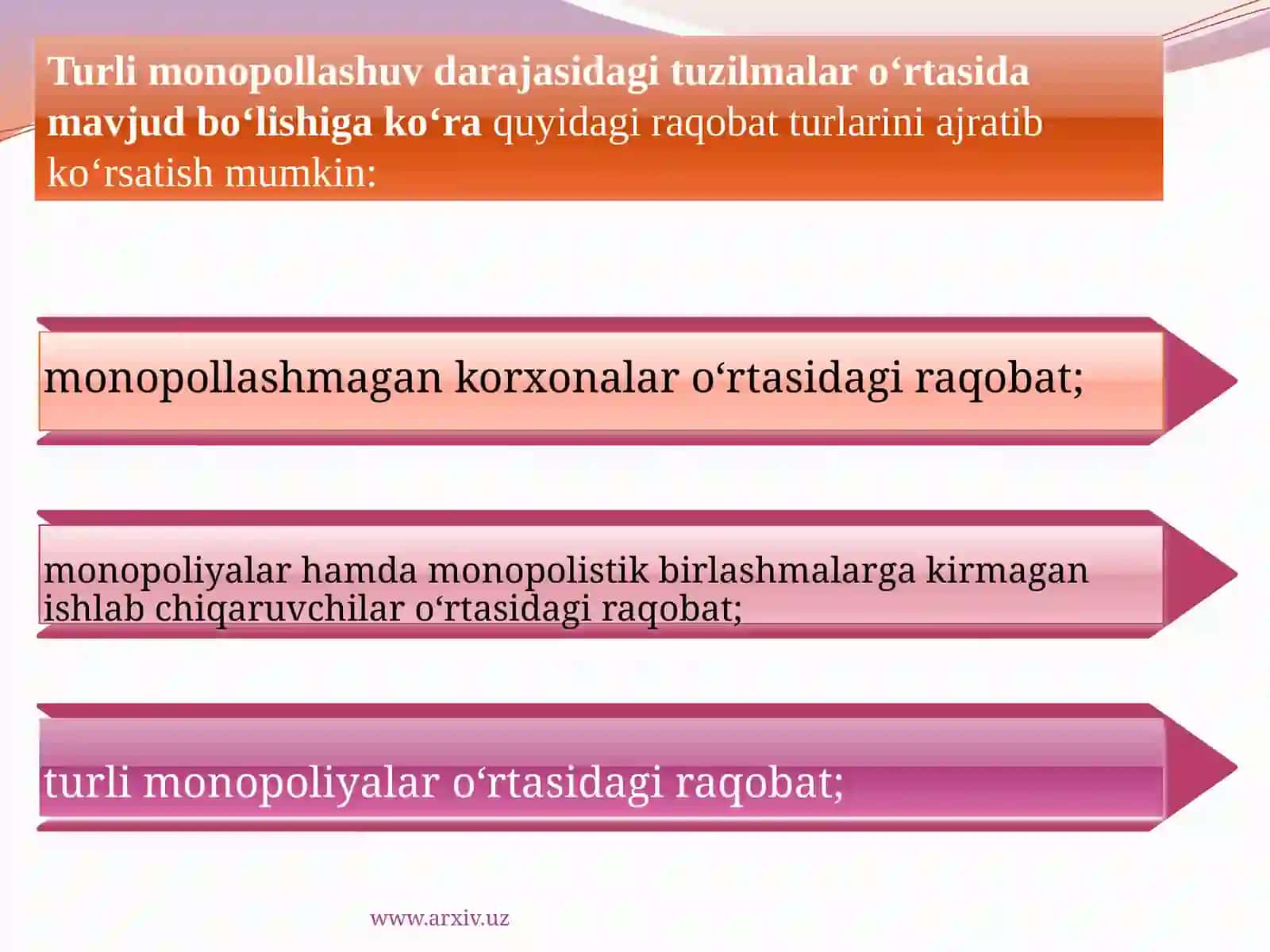 Raqobat va monopoliya 4