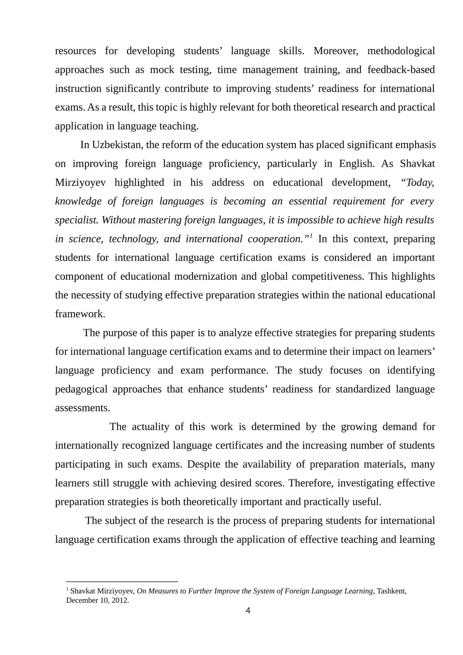 Effective strategies for preparing students for international language certification exams 4