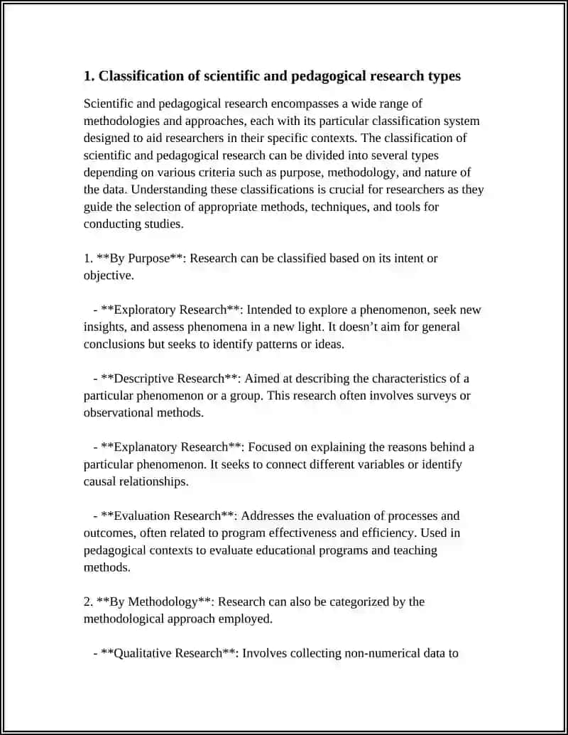 CONDUCTING SCIENTIFIC AND PEDAGOGICAL RESEARCH 4