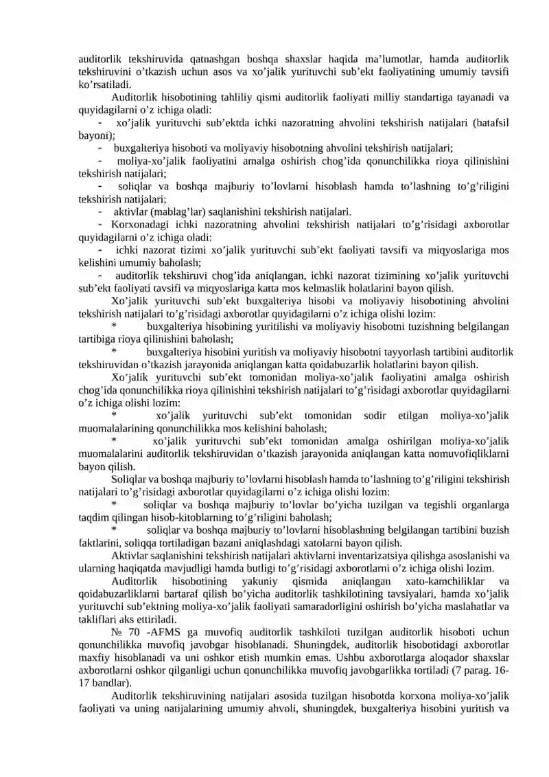 AUDITORLIK TEKSHIRUVINING YAKUNIY BOSQICHI 4