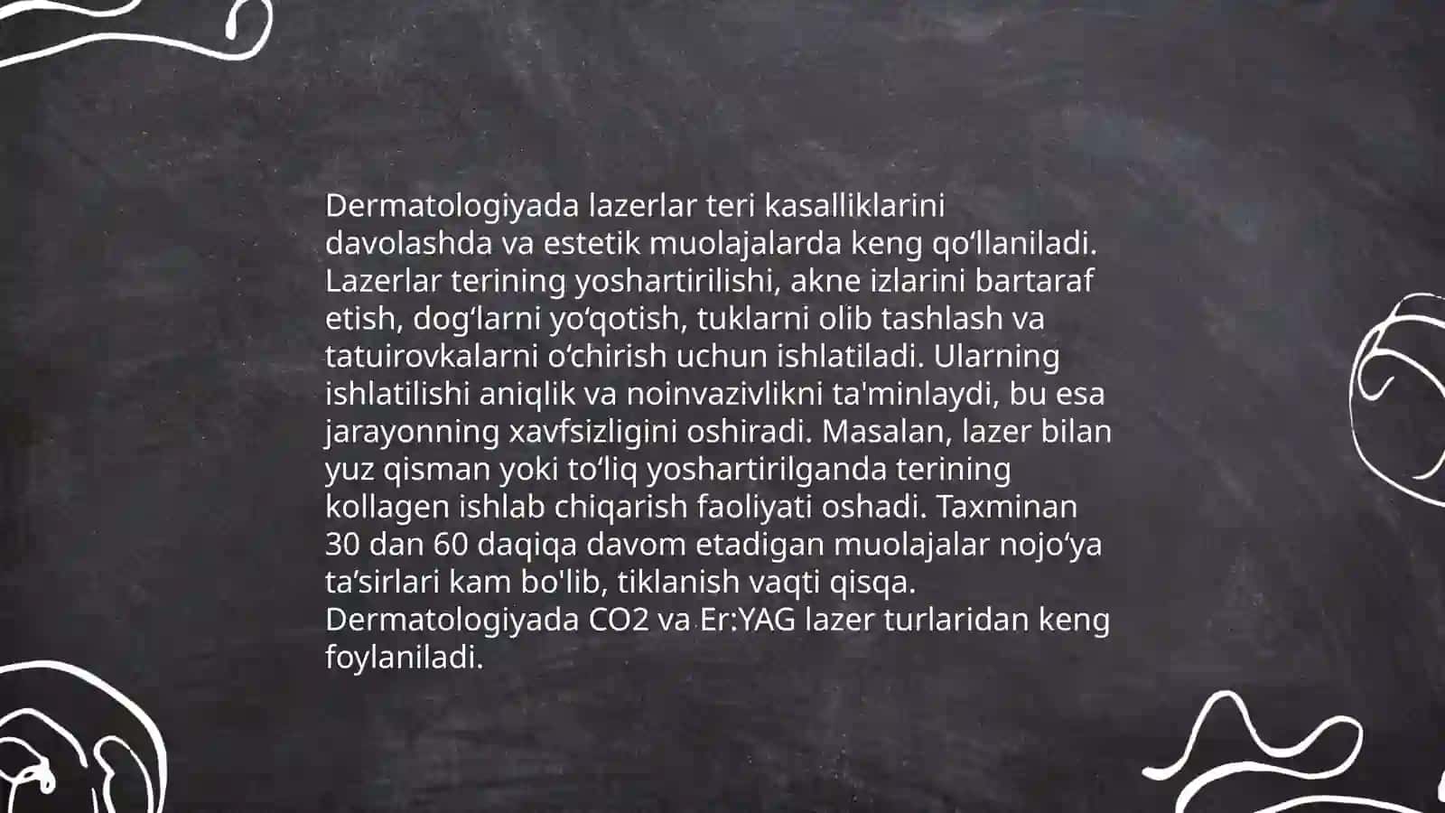 Lazerning tibbiyotda qoʻllanilishi 4