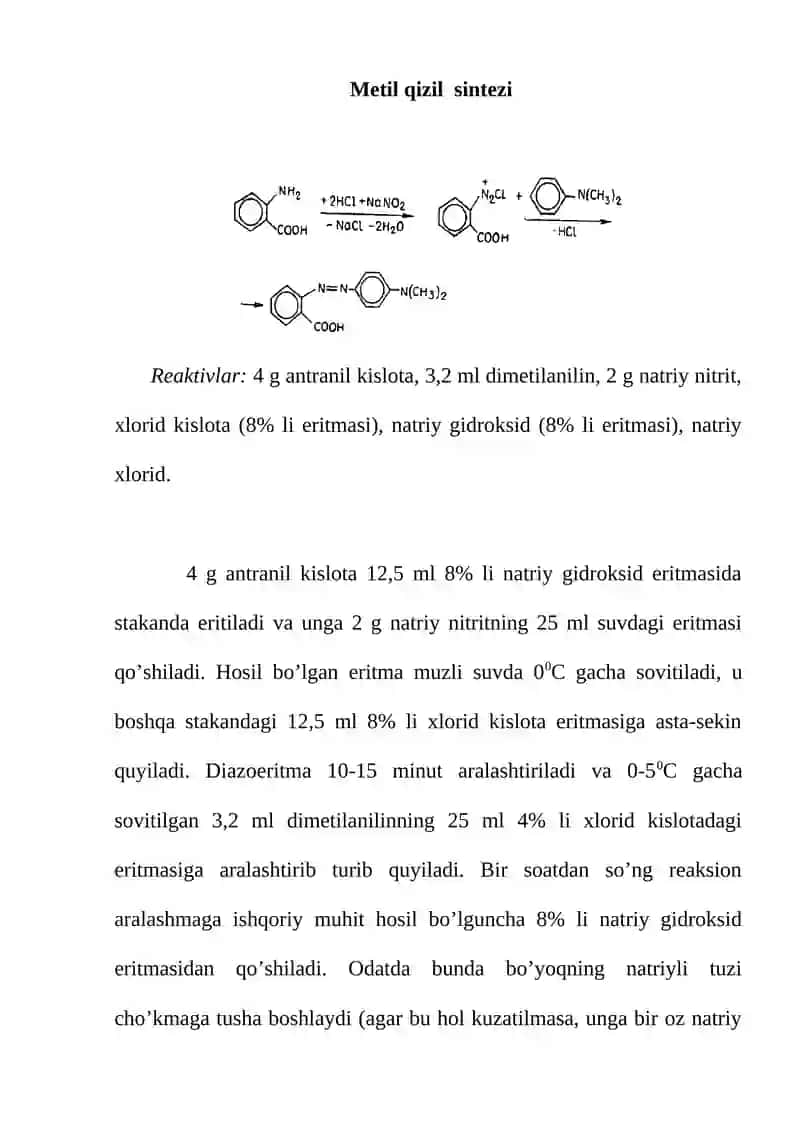 P- Nitro Atsetelinid Sintezi 4