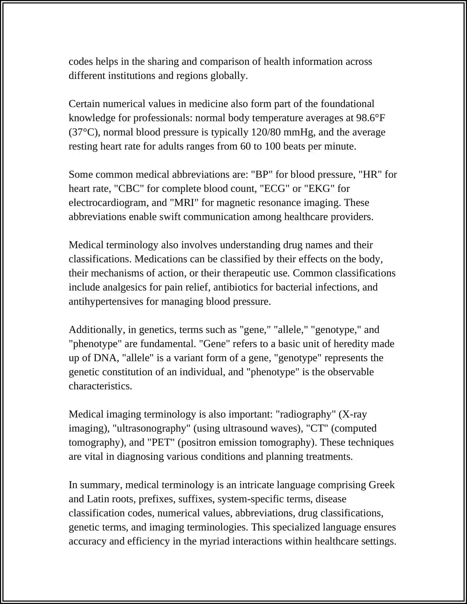 INGLIZ TILI MEDICAL EDUCATION 4