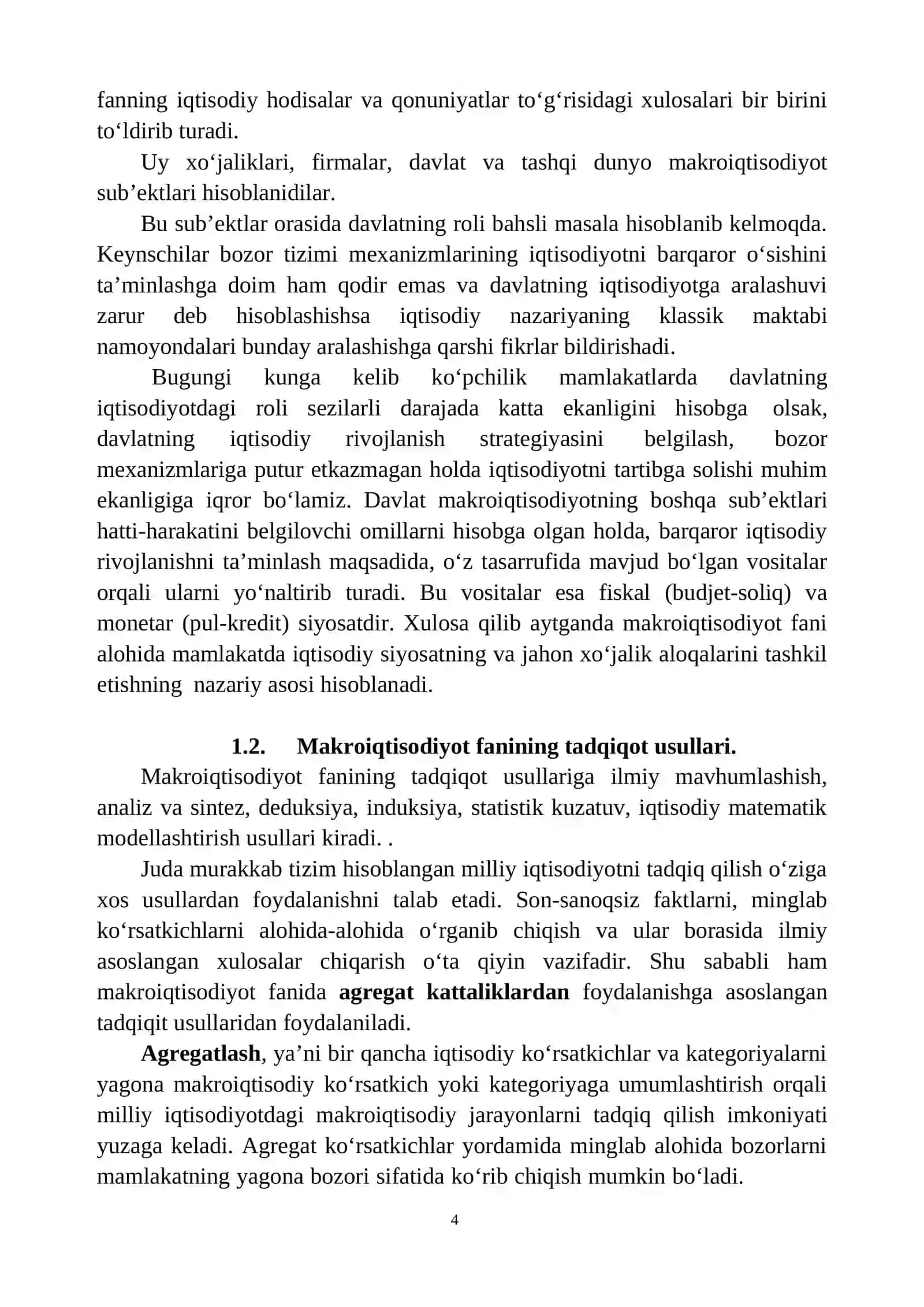 MAKROIQTISODIYOTGA KIRISH 4