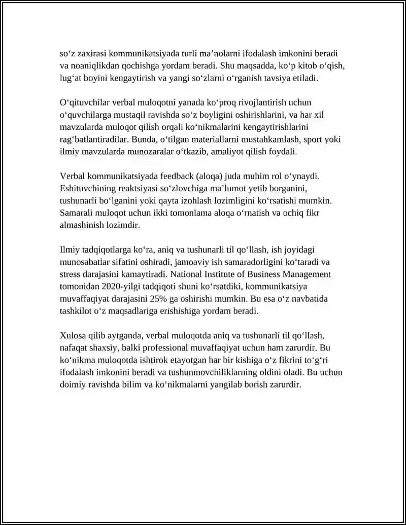 PATSIENT BILAN VERBAL VA NOVERBAL MULOQOT KO‘NIKMALARI 4