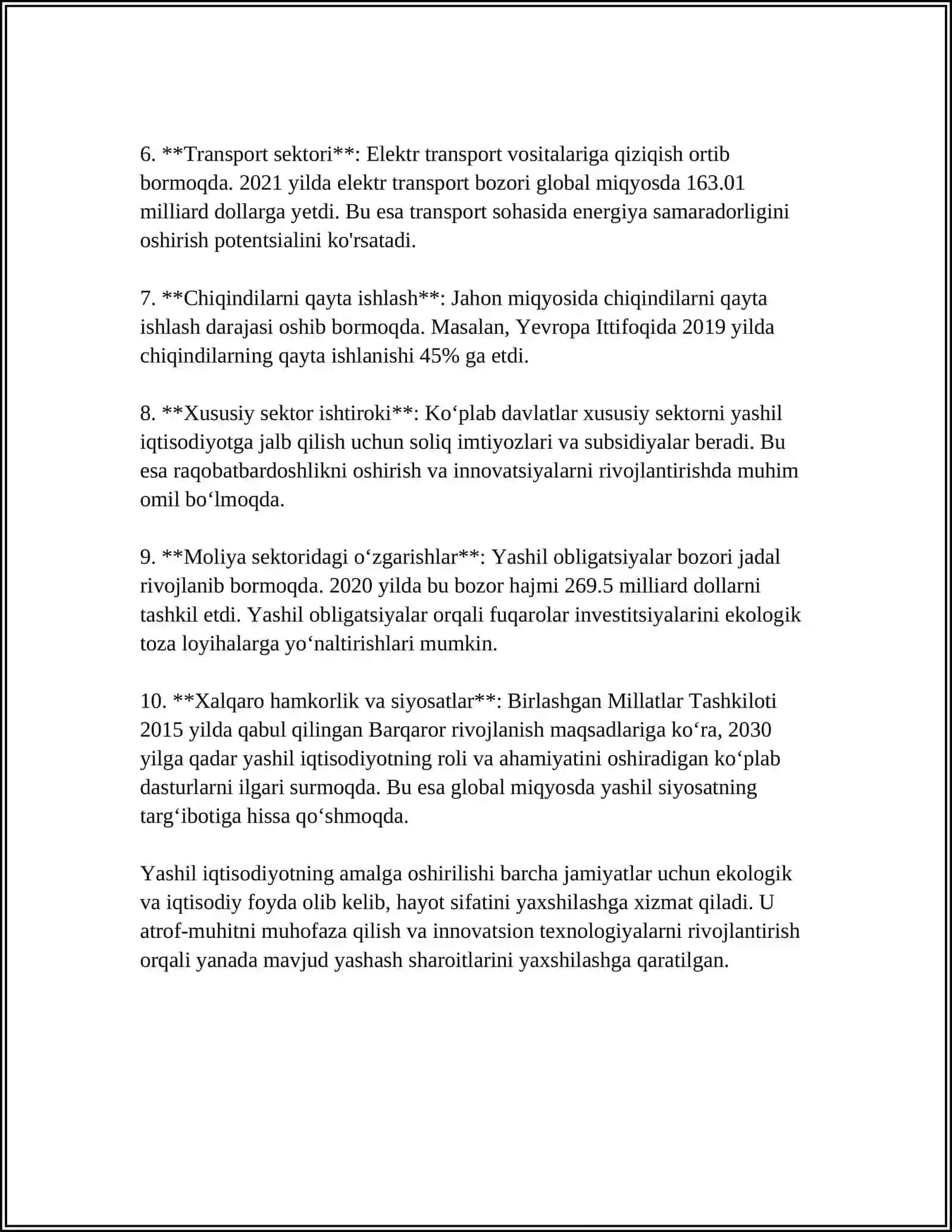 YASHIL IQTISODIYOT KURSI 4