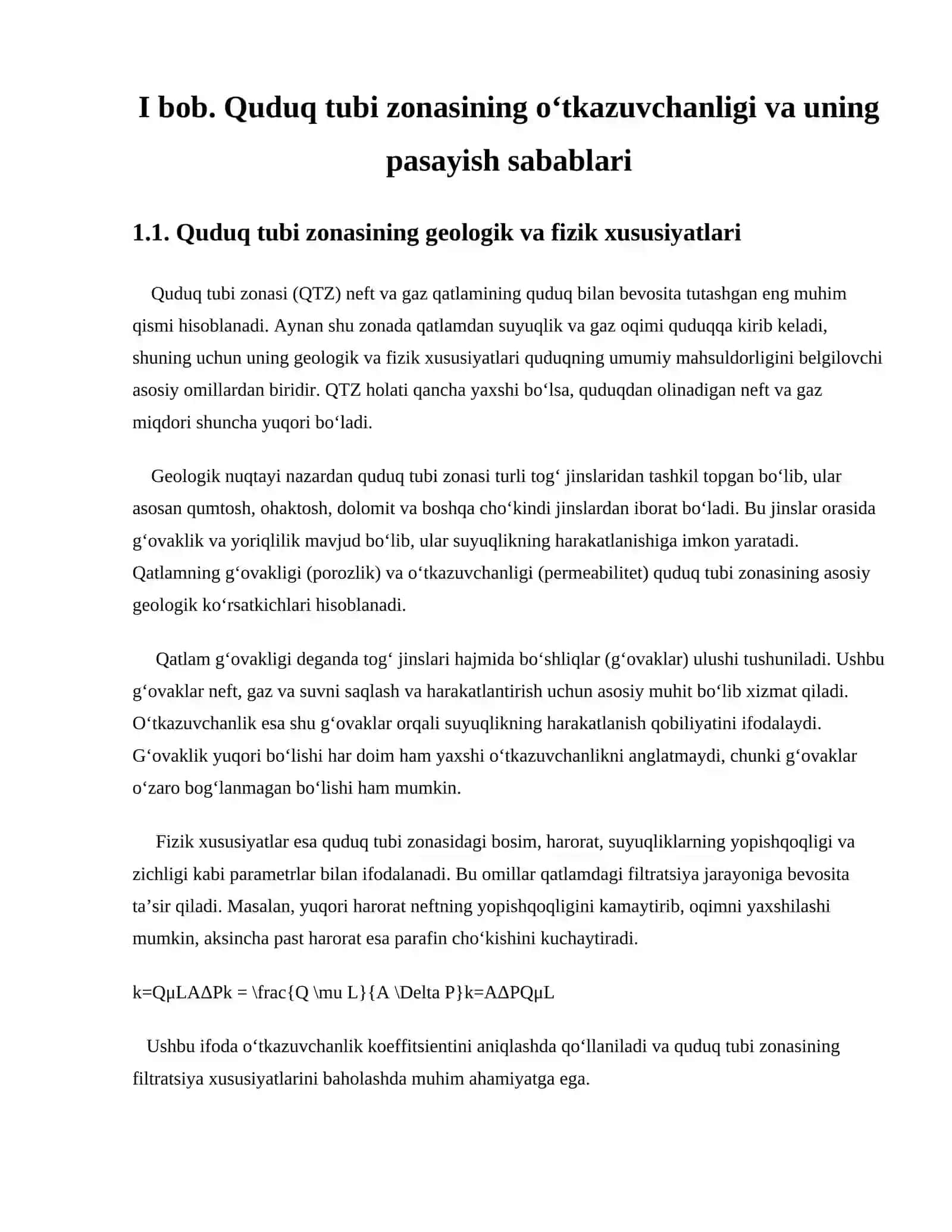 Quduq tubi zonasining o‘tkazuvchanligini oshirish 4