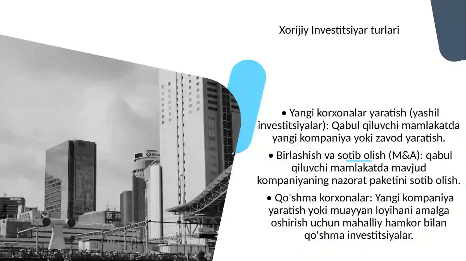 Xorijiy Investitsiyar 4