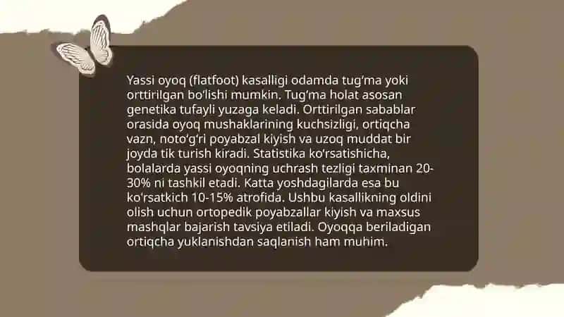 yassi oyoq va uni oldini olish 4