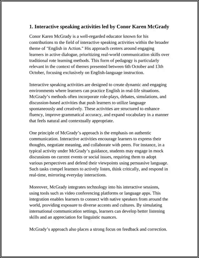 Conor Karen McGrady Workshop 4