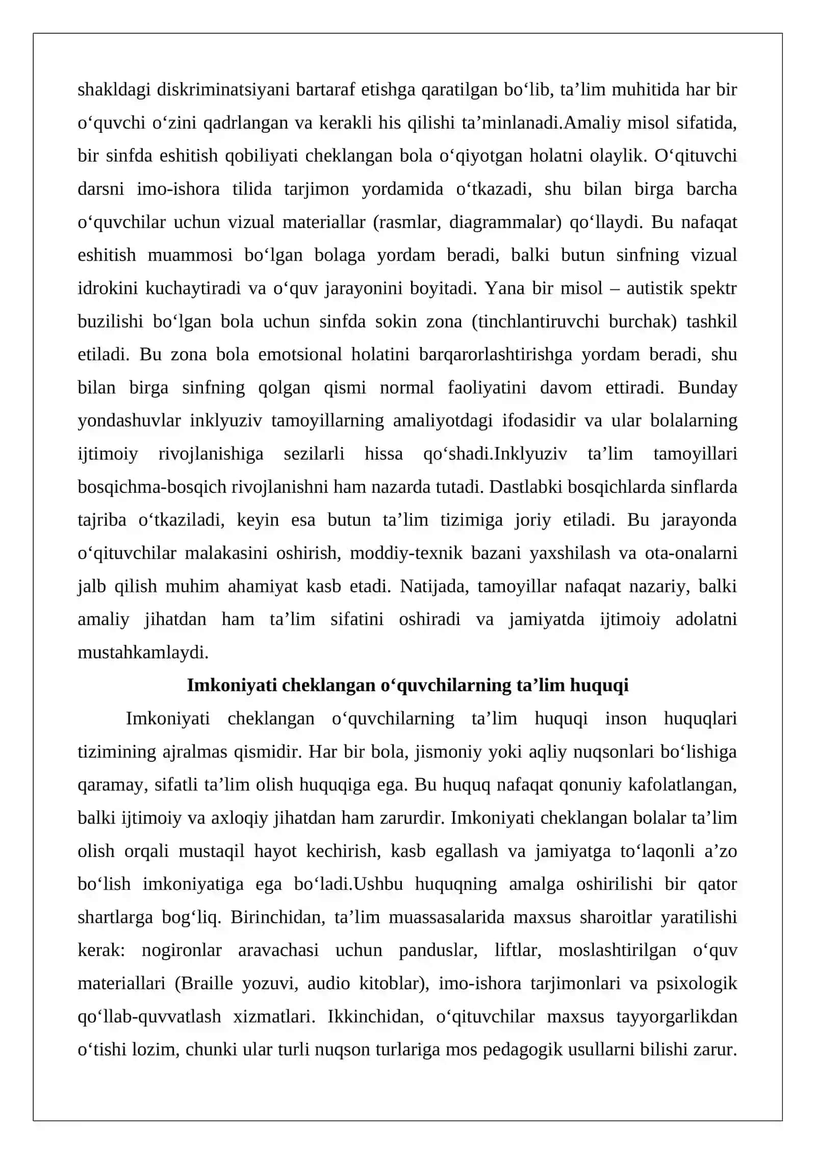 Inklyuziv ta’limning nazariy asoslari 4