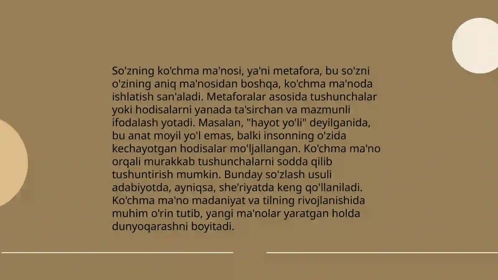 So'zning lug'aviy ma'nosi 4