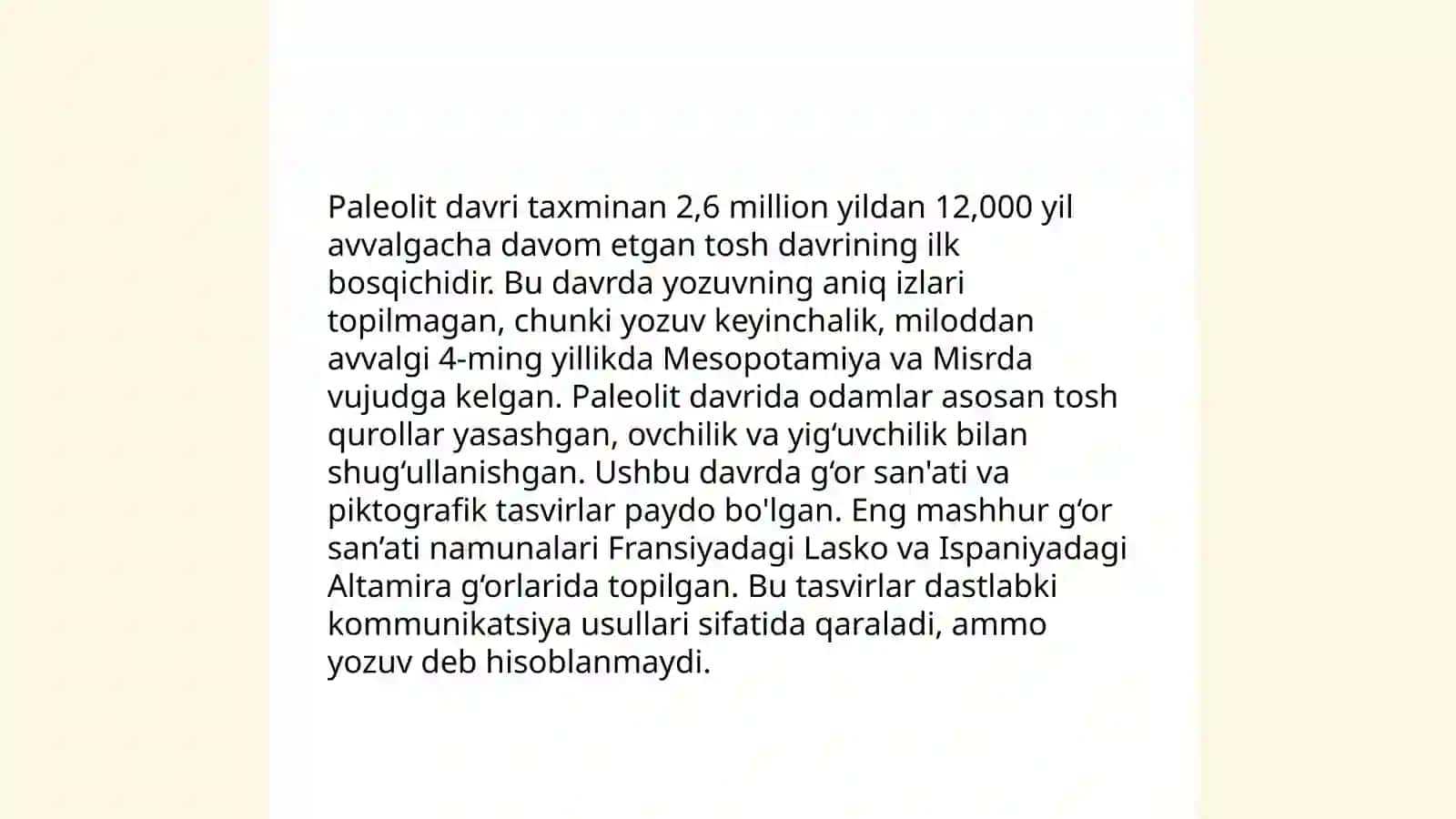 Yozuv va uning rivojlanish bosqichlari 4