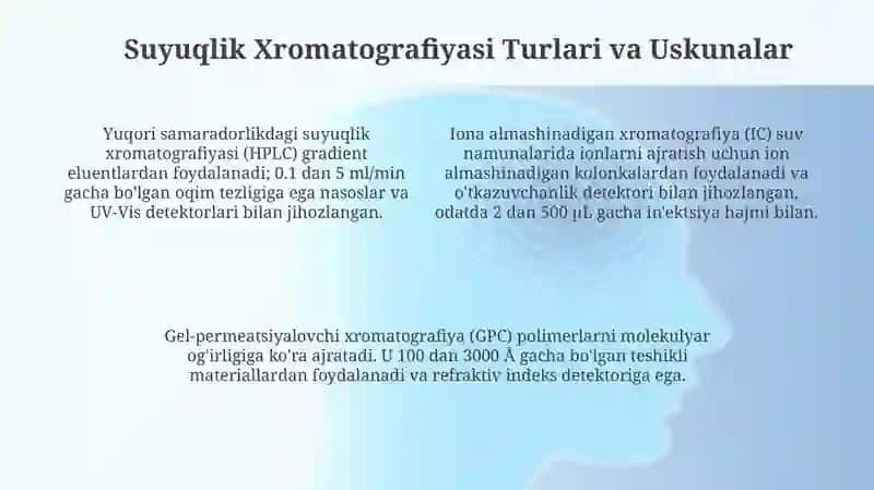 Suyuqlik xromatografiyasi 4