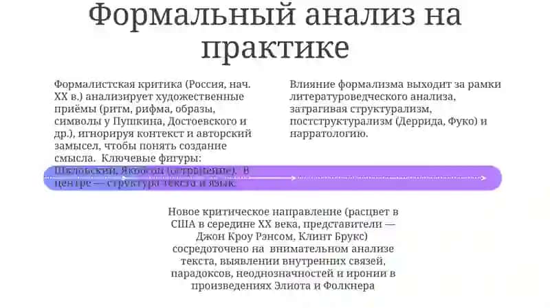 Формализм и литературная критика 4