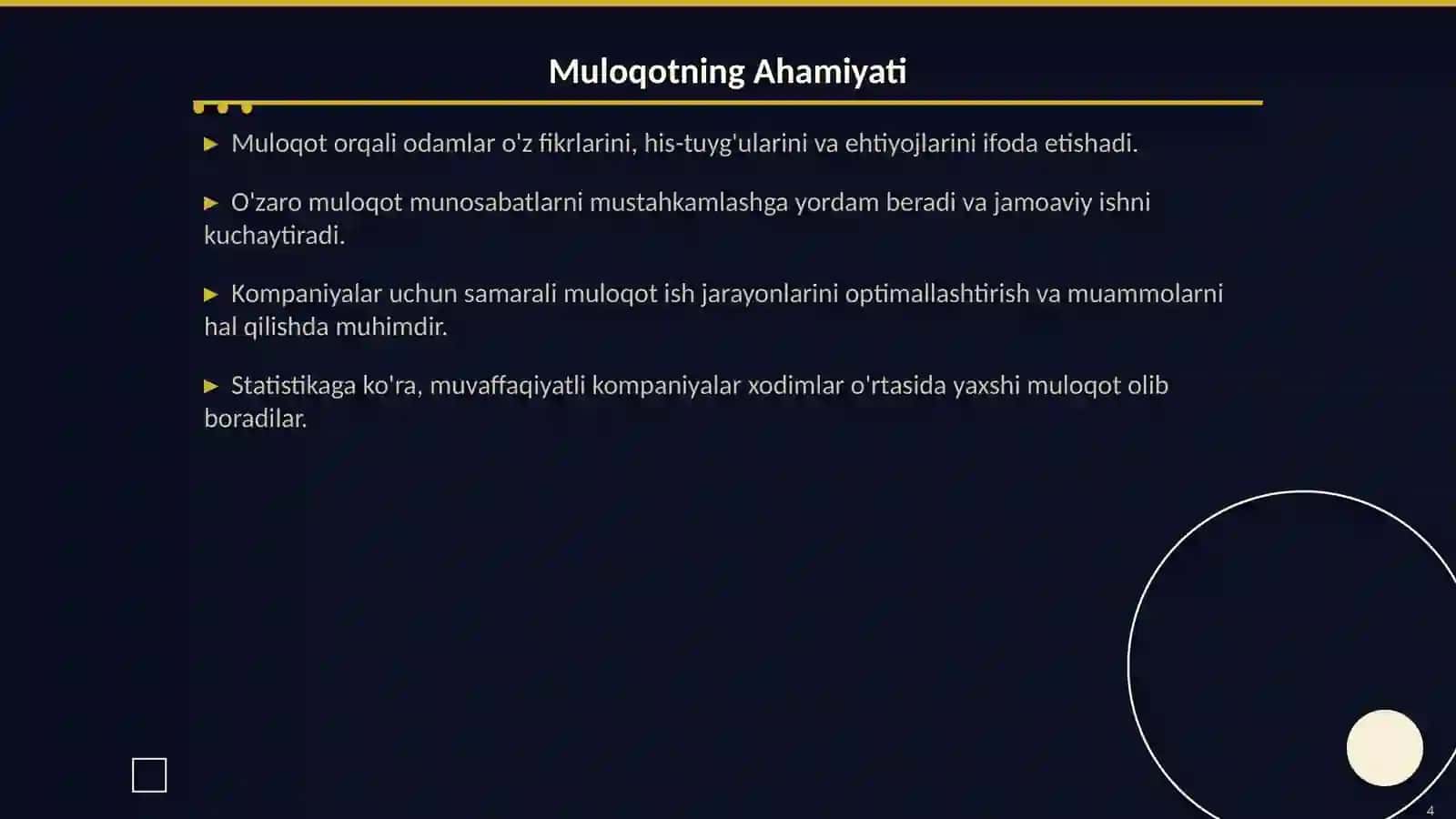 Muloqotning Mohiyati va Ahamiyati 4