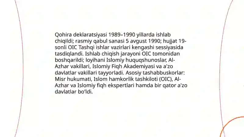 Qohira deklaratsiyasi 4