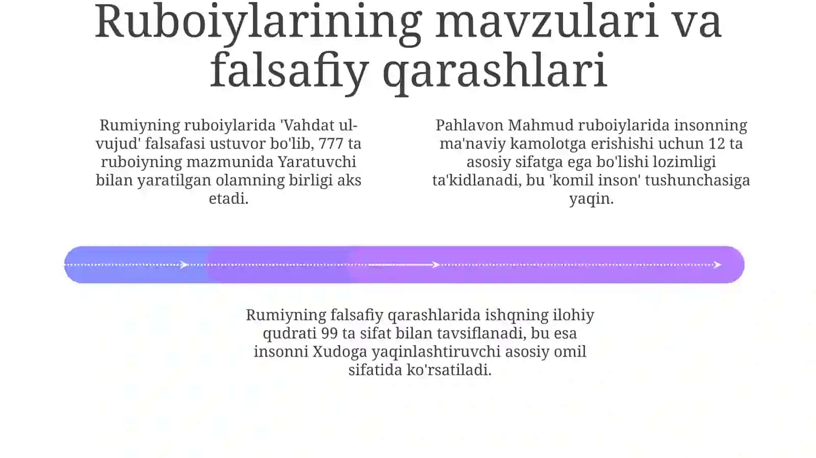 Jaloliddin Rumiy va Pahlovon Muhmud ruboilari tahlili 4