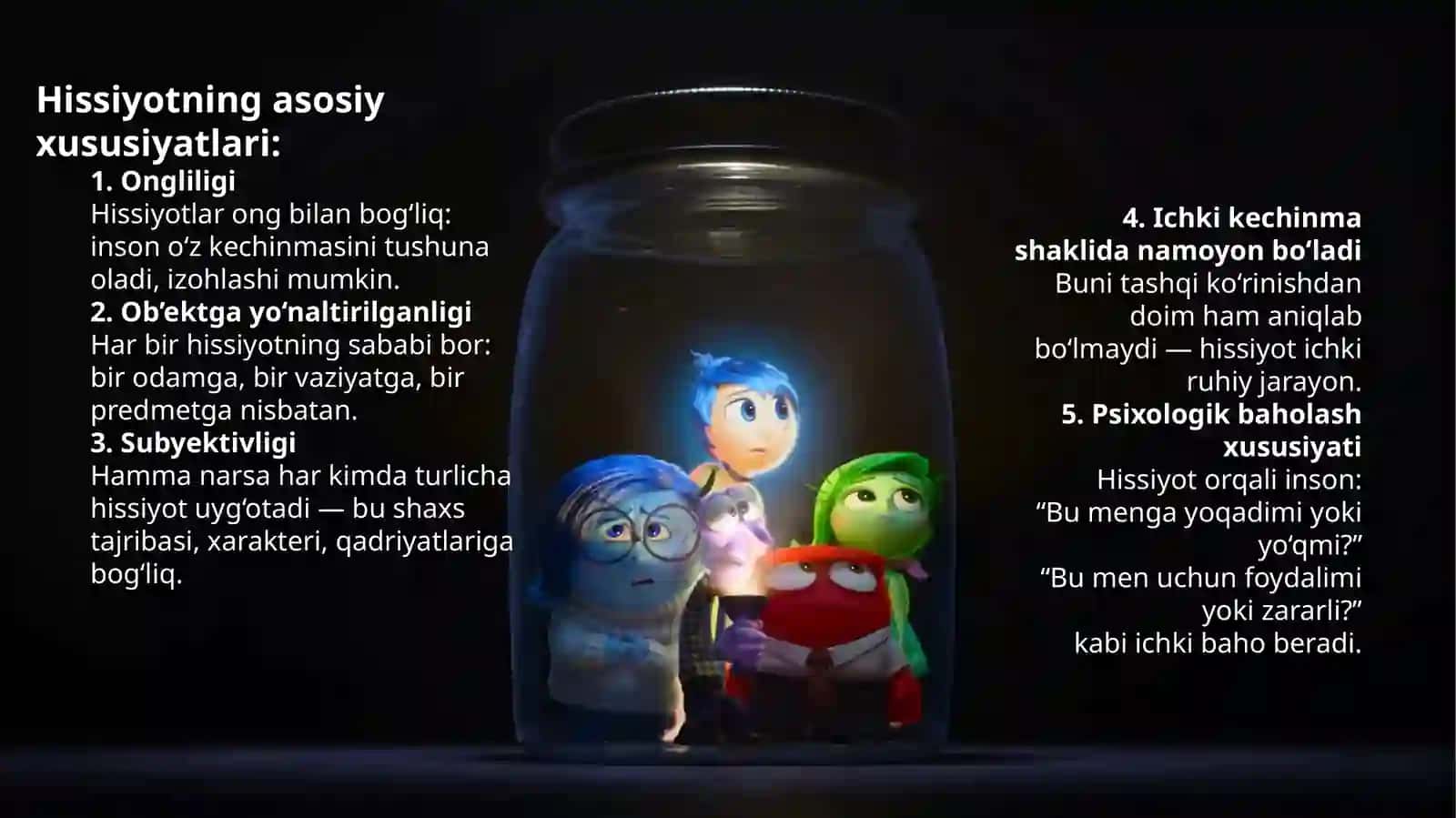 Shaxsning hissiyoti va emotsional jarayoni 4