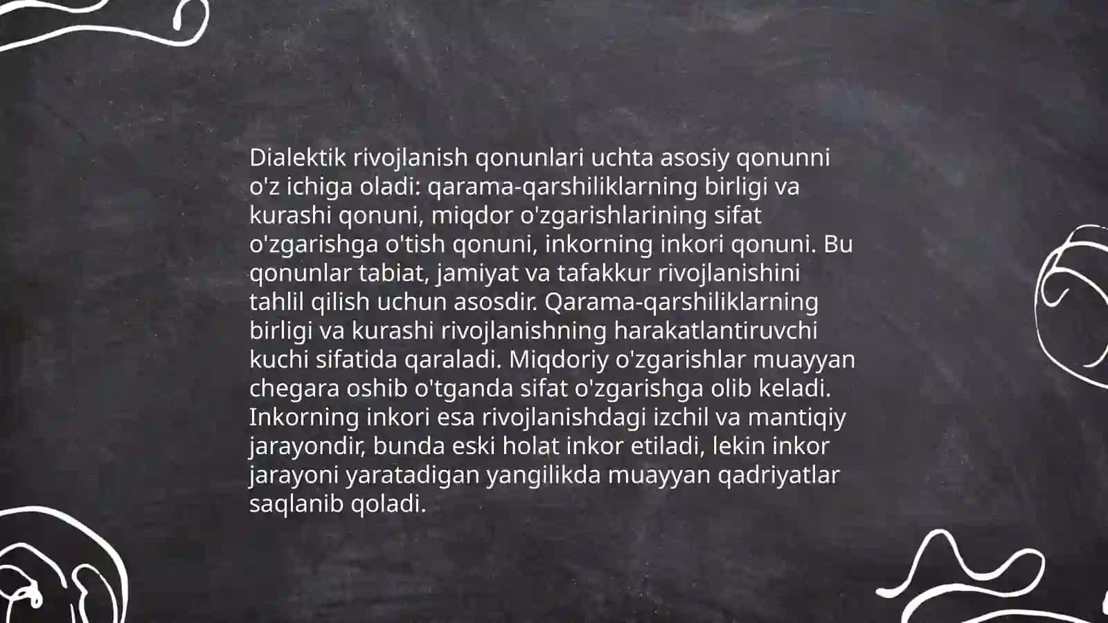 Dialektika rivojlanish ta'limoti 4