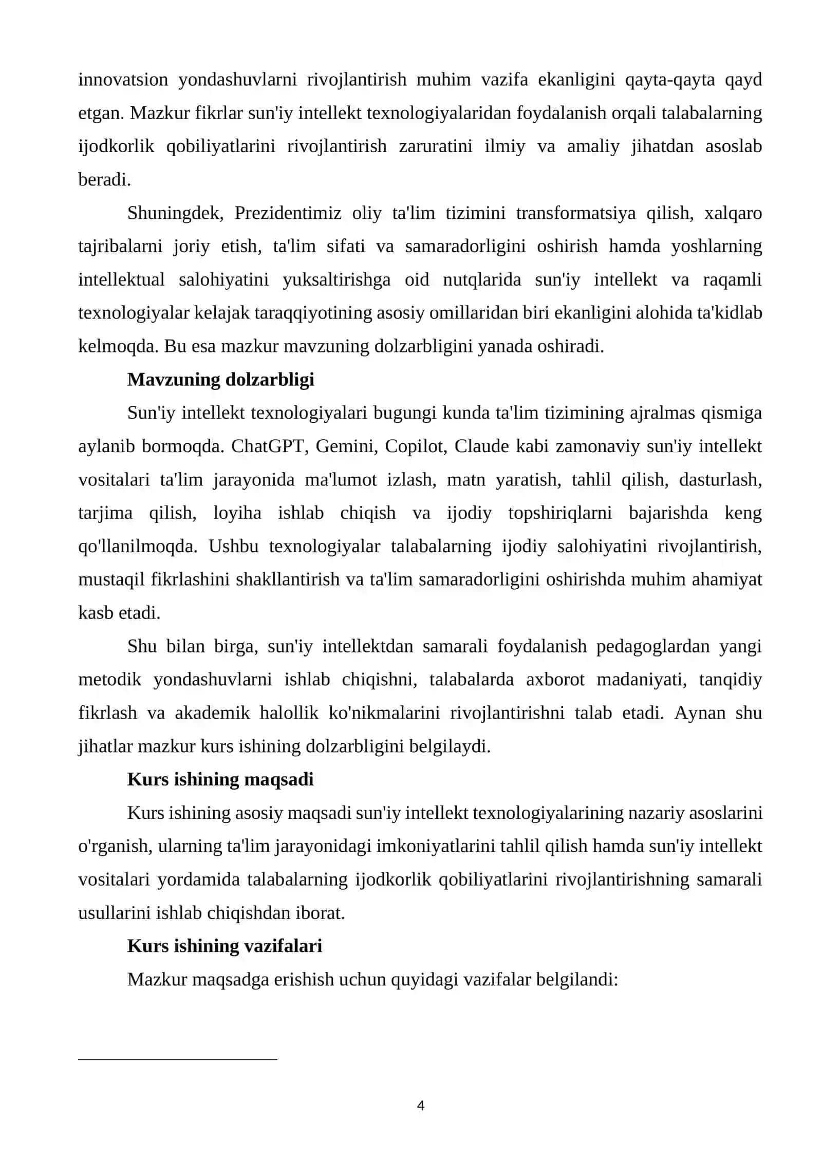 SUN'IY INTELLEKT TEXNOLOGIYALARI YORDAMIDA TALABALARNING IJODKORLIK QOBILIYATLARINI RIVOJLANTIRISH 4