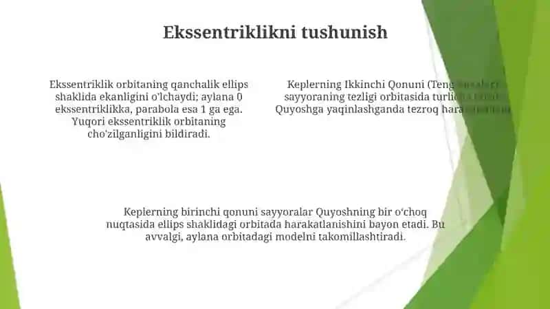 Keplerning Uchinchi Qonuni 4