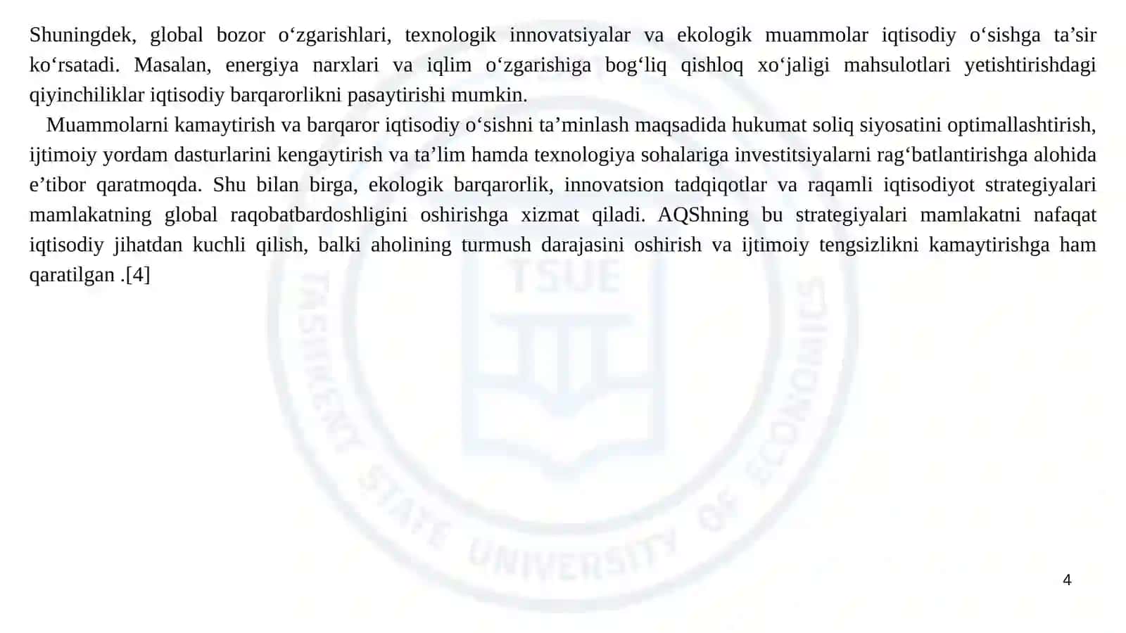 Aqsh iqtisodiyoti 4