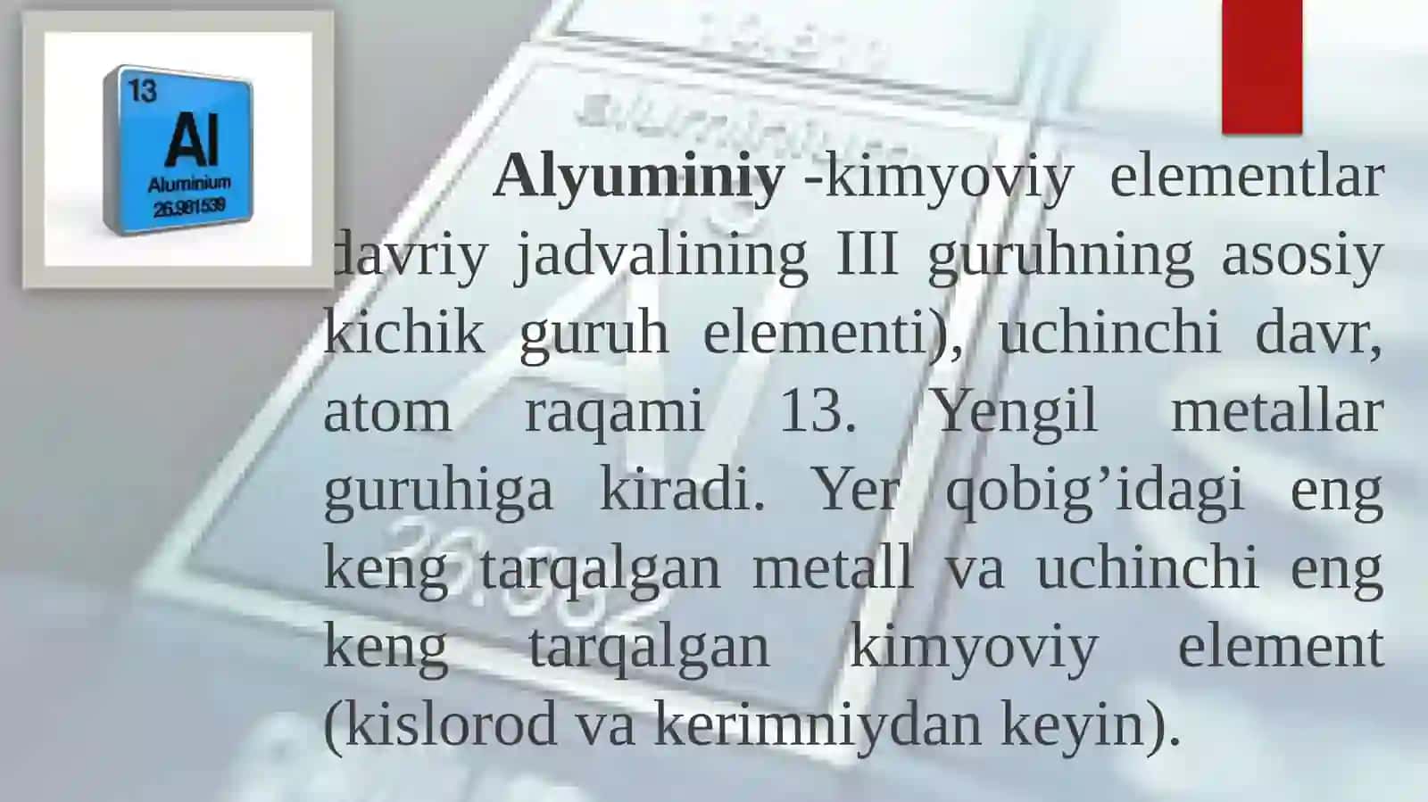 Alyuminiy 4