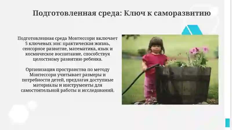 Монтессори методикасига асосан ривожланиш муҳитини яратиш 4
