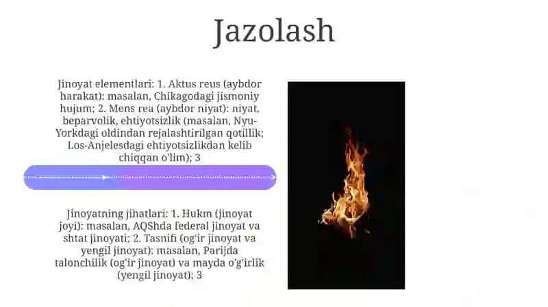 Jinoyat tarkibi va tomonlari 4