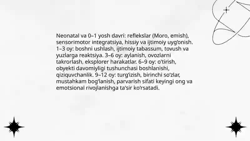 Yosh davrlar psixologiyasi 4