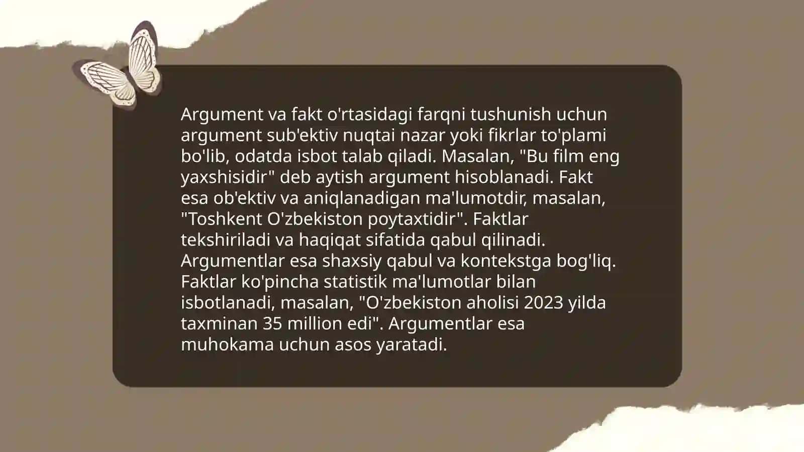 Argumentatsiya tushunchasi 4