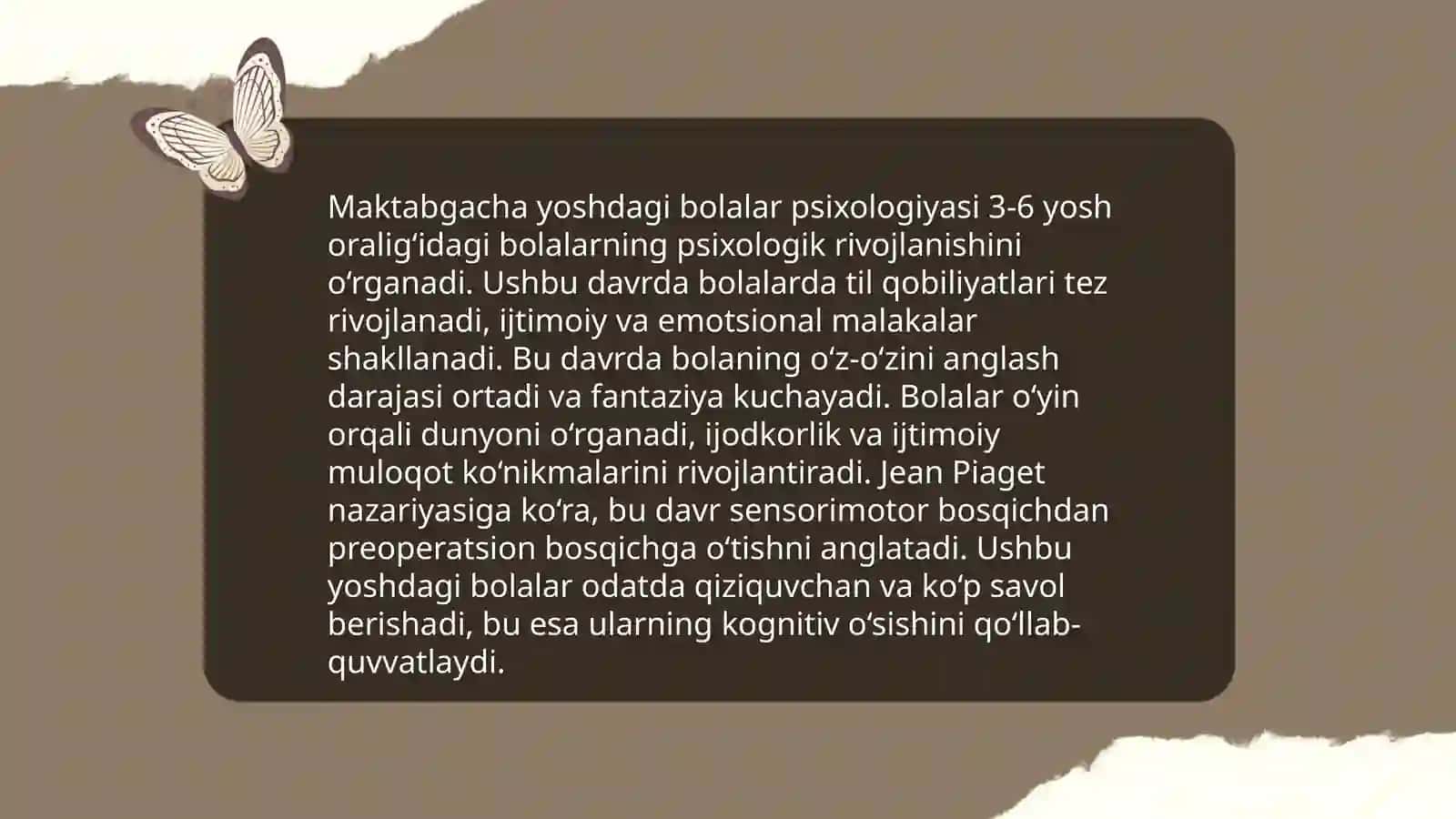 Yosh Psixologiya Asoslari 4