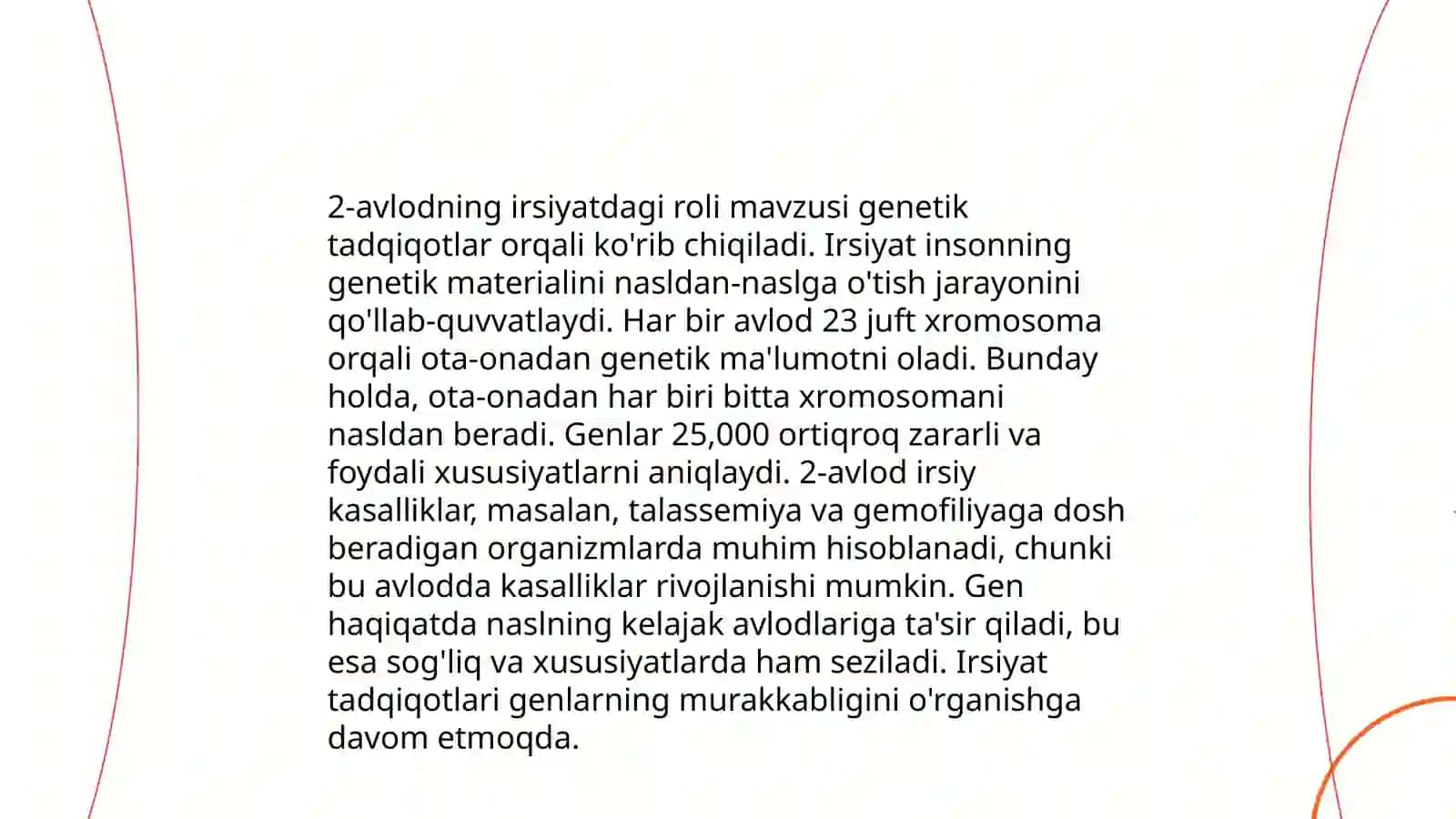 Irsiyatning molekulyar asoslari 4