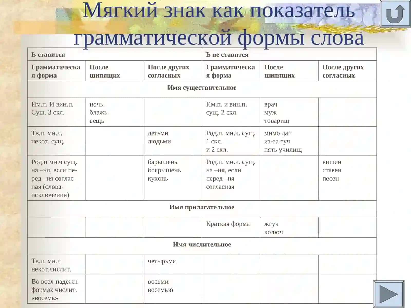 Грамматика русского языка В таблицах и алгоритмах 4