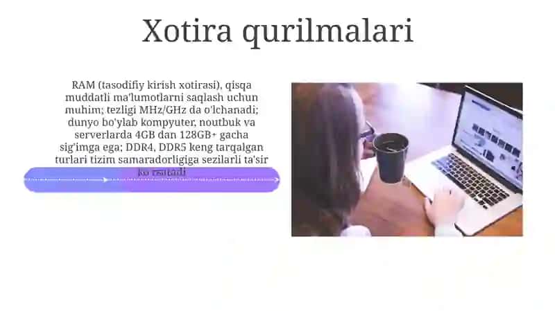 Kompyuterning qoʻshimcha qurilmalarini oʻrganish 4