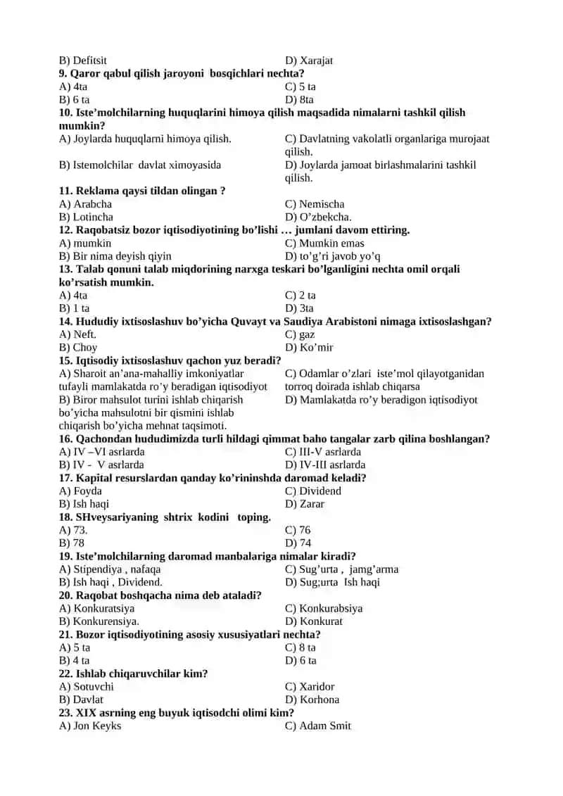8-SINF IQTISODIY BILIM ASOSLARI 4